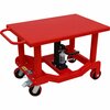 Pake Handling Tools Low Profile Post Lift Table, 2000 Lb. Cap., 36x24 Platform, 25 to 37 Lift Range PAKMP2037